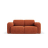 Molino 2-Sitzer Sofa mit Bezug aus Chenille (Haga44) in Terrakotta, 170x95 cm – Bild 1