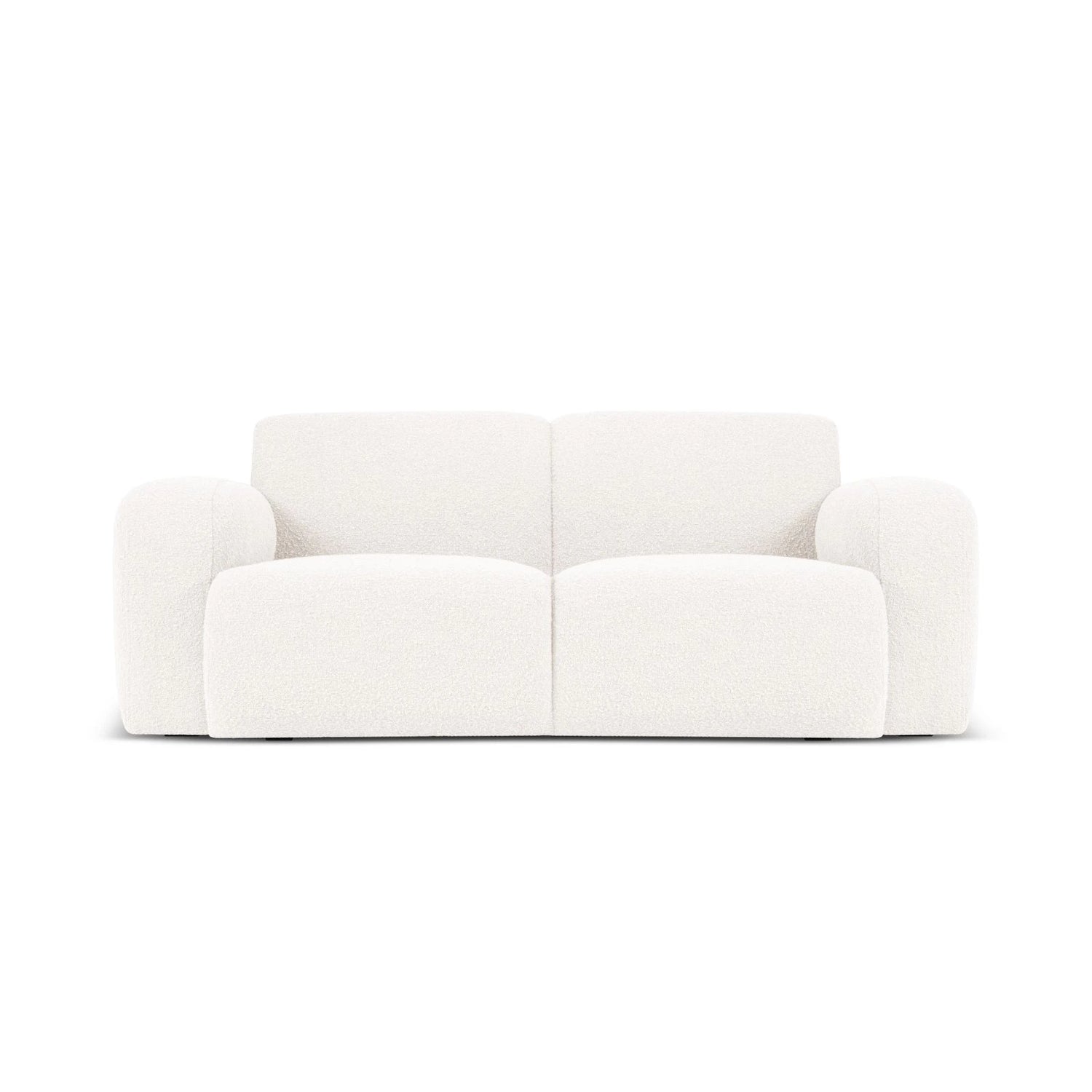 Molino 2-Sitzer Sofa mit Bezug aus Chenille oder Boucle, 170x95 cm – Bild 1