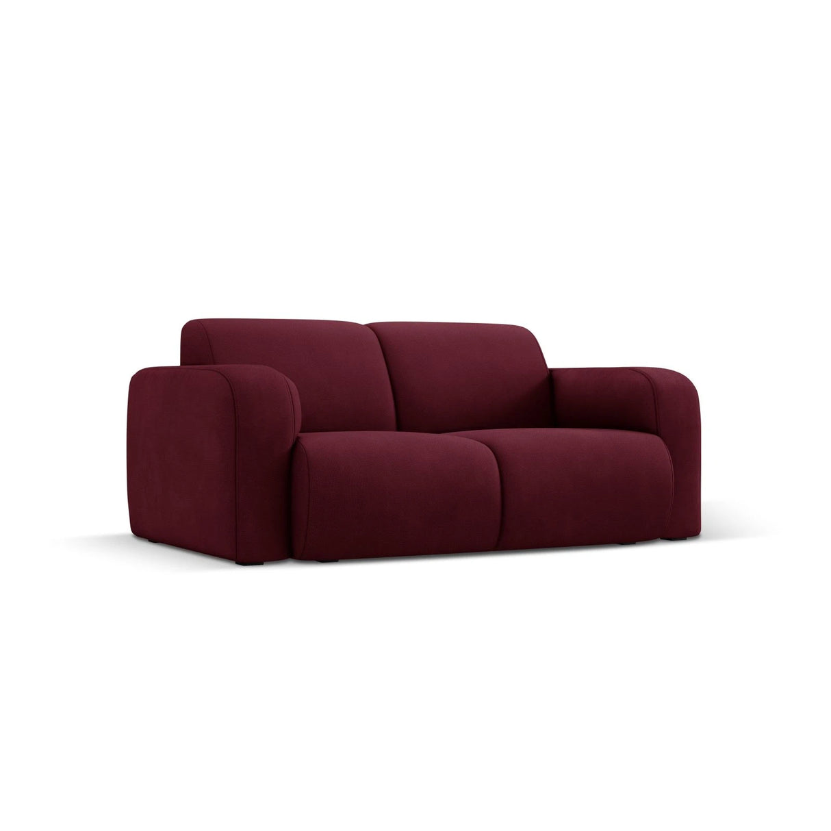 Molino 2-Sitzer Sofa mit Bezug aus Chenille (Reb10) in Bordeaux, 170x95 cm – Bild 3