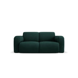 Molino 2-Sitzer Sofa mit Bezug aus Chenille (Reb16) in Flaschengrün, 170x95 cm – Bild 1