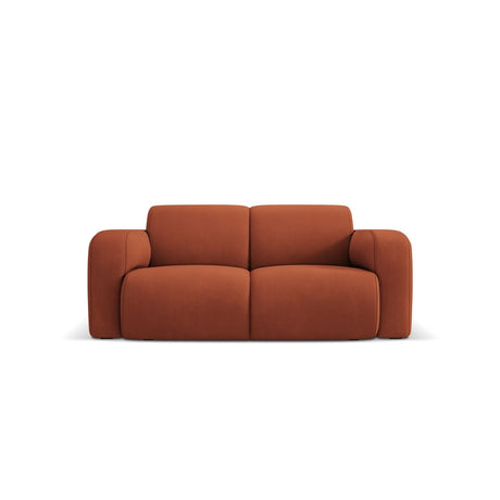 Molino 2-Sitzer Sofa mit Bezug aus Chenille (Reb20) in Orange, 170x95 cm – Bild 1