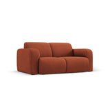 Molino 2-Sitzer Sofa mit Bezug aus Chenille (Reb20) in Orange, 170x95 cm – Bild 3