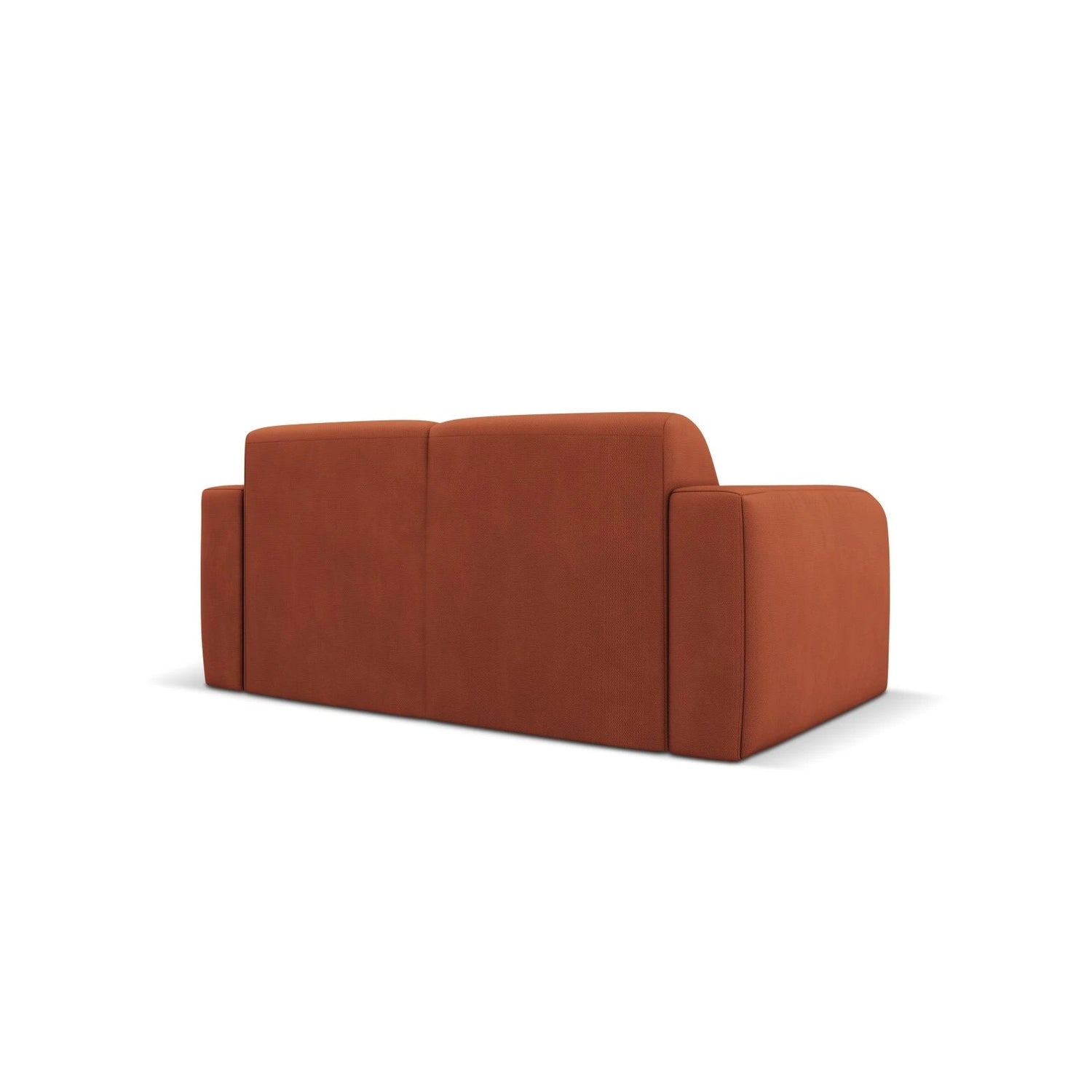 Molino 2-Sitzer Sofa mit Bezug aus Chenille (Reb20) in Orange, 170x95 cm – Bild 4