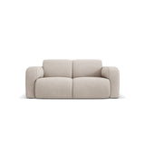 Molino 2-Sitzer Sofa mit Bezug aus Chenille (Reb25) in Beige, 170x95 cm – Bild 1