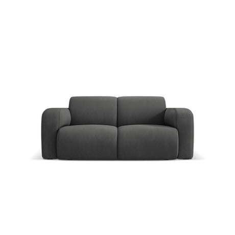 Molino 2-Sitzer Sofa mit Bezug aus Chenille (Reb3) in Dunkelgrau, 170x95 cm – Bild 1