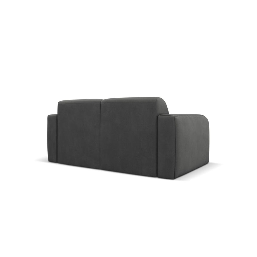 Molino 2-Sitzer Sofa mit Bezug aus Chenille (Reb3) in Dunkelgrau, 170x95 cm – Bild 4