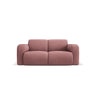 Molino 2-Sitzer Sofa mit Bezug aus Chenille (Reb7) in Rosa, 170x95 cm – Bild 1