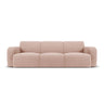 Molino 3-Sitzer Sofa mit Bezug aus Boucle (Bal2072) in Powder Pink, 235x95 cm – Bild 1