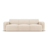 Molino 3-Sitzer Sofa mit Bezug aus Boucle (Bal2074) in Beige, 235x95 cm – Bild 1