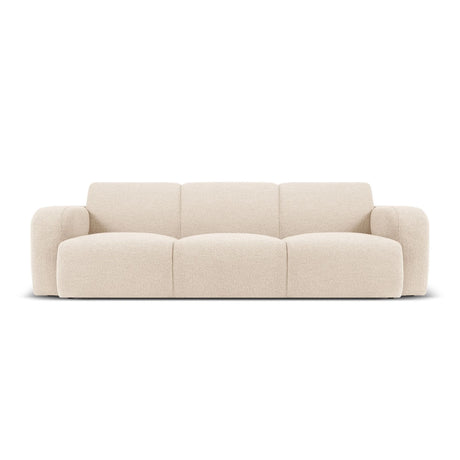 Molino 3-Sitzer Sofa mit Bezug aus Boucle (Bal2074) in Beige, 235x95 cm – Bild 1