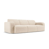 Molino 3-Sitzer Sofa mit Bezug aus Boucle (Bal2074) in Beige, 235x95 cm – Bild 3