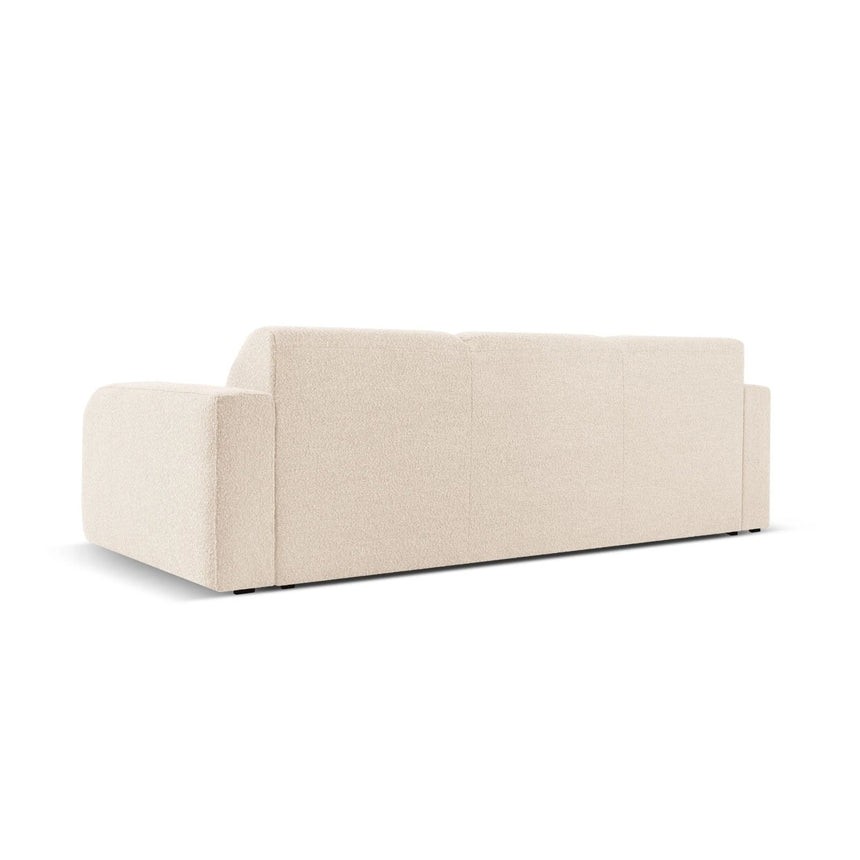 Molino 3-Sitzer Sofa mit Bezug aus Boucle (Bal2074) in Beige, 235x95 cm – Bild 4