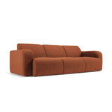 Molino 3-Sitzer Sofa mit Bezug aus Boucle (Bal2078) in Braun, 235x95 cm – Bild 3