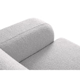 Molino 3-Sitzer Sofa mit Bezug aus Boucle (Bal2085) in Hellgrau, 235x95 cm – Bild 6