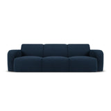 Molino 3-Sitzer Sofa mit Bezug aus Boucle (Bal2088) in Dunkelblau, 235x95 cm – Bild 1