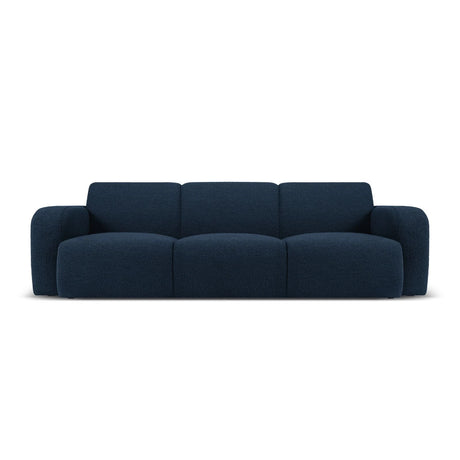 Molino 3-Sitzer Sofa mit Bezug aus Boucle (Bal2088) in Dunkelblau, 235x95 cm – Bild 1