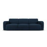 Molino 3-Sitzer Sofa mit Bezug aus Boucle (Bal2088) in Dunkelblau, 235x95 cm – Bild 1