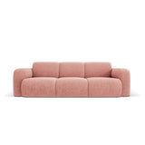 Molino 3-Sitzer Sofa mit Bezug aus Chenille (Hag52) in Rosa, 235x95 cm – Bild 1