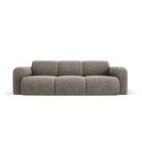 Molino 3-Sitzer Sofa mit Bezug aus Chenille (Haga16) in Grau, 235x95 cm – Bild 1