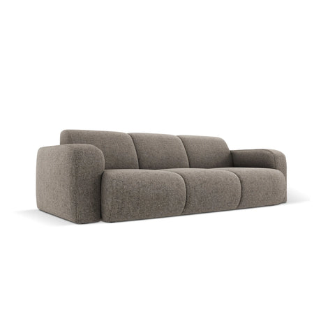 Molino 3-Sitzer Sofa mit Bezug aus Chenille (Haga16) in Grau, 235x95 cm – Bild 4