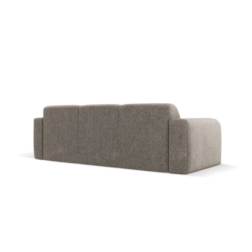Molino 3-Sitzer Sofa mit Bezug aus Chenille (Haga16) in Grau, 235x95 cm – Bild 5