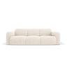 Molino 3-Sitzer Sofa mit Bezug aus Chenille (Haga23) in Leichtes Beige, 235x95 cm – Bild 1