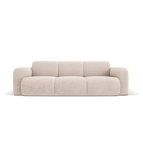 Molino 3-Sitzer Sofa mit Bezug aus Chenille (Haga30) in Beige, 235x95 cm – Bild 1