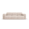 Molino 3-Sitzer Sofa mit Bezug aus Chenille (Haga30) in Beige, 235x95 cm – Bild 1