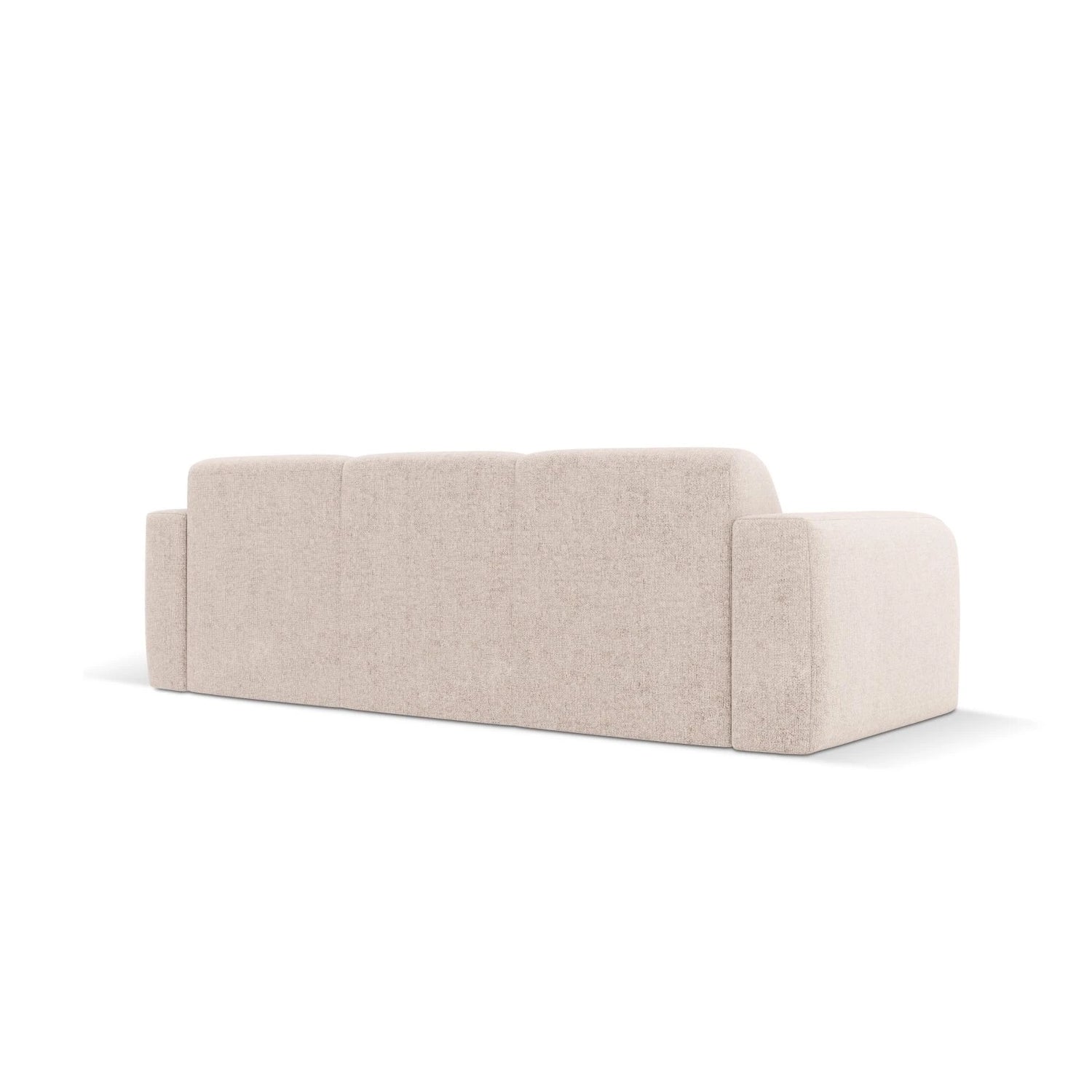 Molino 3-Sitzer Sofa mit Bezug aus Chenille (Haga30) in Beige, 235x95 cm – Bild 5
