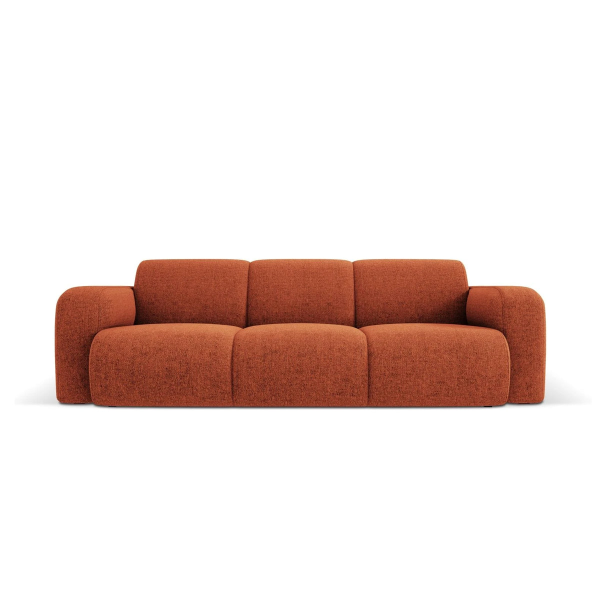Molino 3-Sitzer Sofa mit Bezug aus Chenille (Haga44) in Terrakotta, 235x95 cm – Bild 1