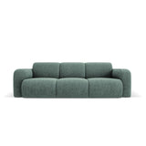 Molino 3-Sitzer Sofa mit Bezug aus Chenille (Haga78) in Petrol, 235x95 cm – Bild 1