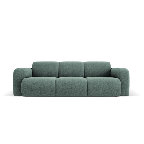 Molino 3-Sitzer Sofa mit Bezug aus Chenille (Haga78) in Petrol, 235x95 cm – Bild 1