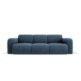 Molino 3-Sitzer Sofa mit Bezug aus Chenille (Haga86) in Königsblau, 235x95 cm – Bild 1