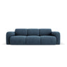 Molino 3-Sitzer Sofa mit Bezug aus Chenille (Haga86) in Königsblau, 235x95 cm – Bild 1