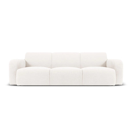 Molino 3-Sitzer Sofa mit Bezug aus Chenille oder Boucle, 235x95 cm – Bild 1
