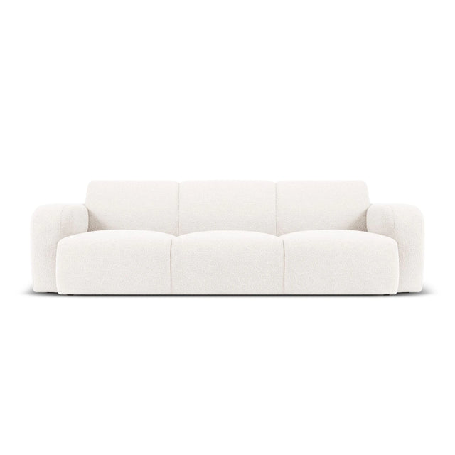Molino 3-Sitzer Sofa mit Bezug aus Chenille oder Boucle, 235x95 cm – Bild 1