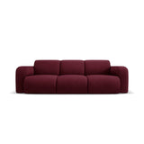 Molino 3-Sitzer Sofa mit Bezug aus Chenille (Reb10) in Bordeaux, 235x95 cm – Bild 1