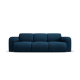 Molino 3-Sitzer Sofa mit Bezug aus Chenille (Reb12) in Königsblau, 235x95 cm – Bild 1