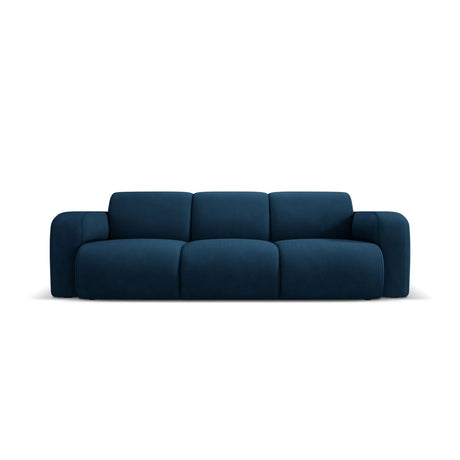 Molino 3-Sitzer Sofa mit Bezug aus Chenille (Reb12) in Königsblau, 235x95 cm – Bild 1