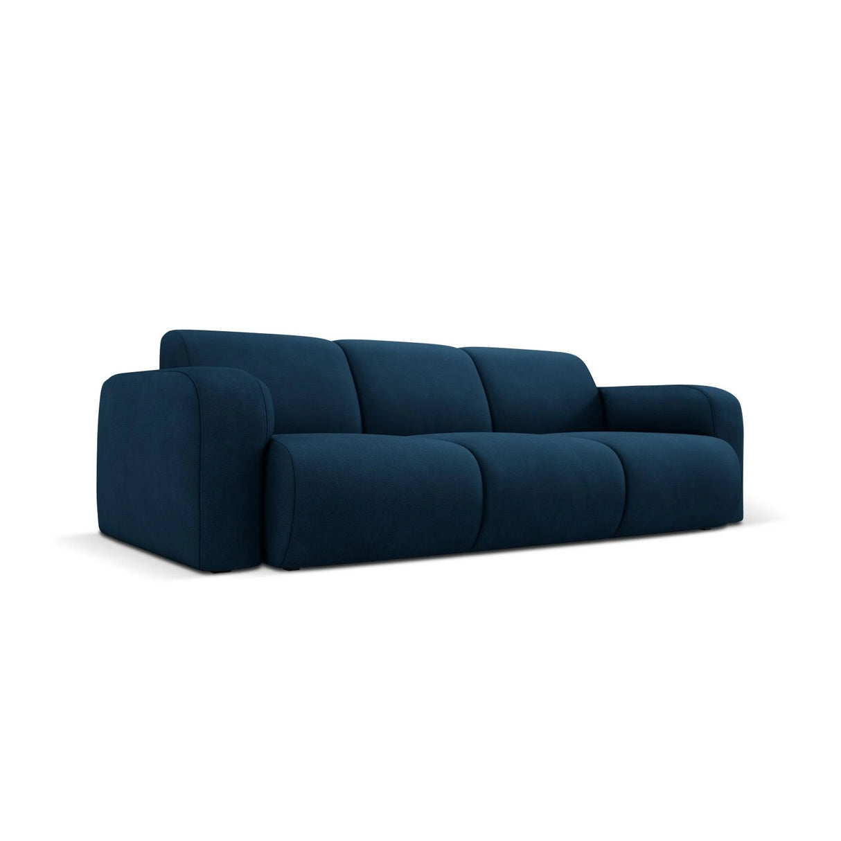 Molino 3-Sitzer Sofa mit Bezug aus Chenille (Reb12) in Königsblau, 235x95 cm – Bild 3