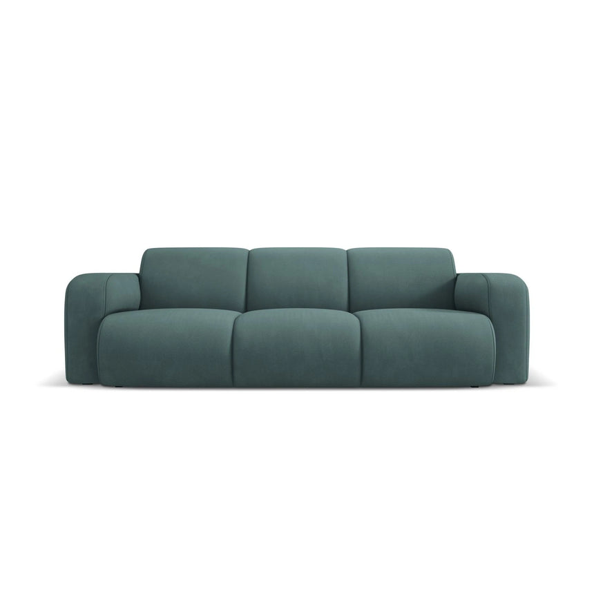 Molino 3-Sitzer Sofa mit Bezug aus Chenille (Reb13) in Sea Green, 235x95 cm – Bild 1