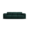 Molino 3-Sitzer Sofa mit Bezug aus Chenille (Reb16) in Flaschengrün, 235x95 cm – Bild 1