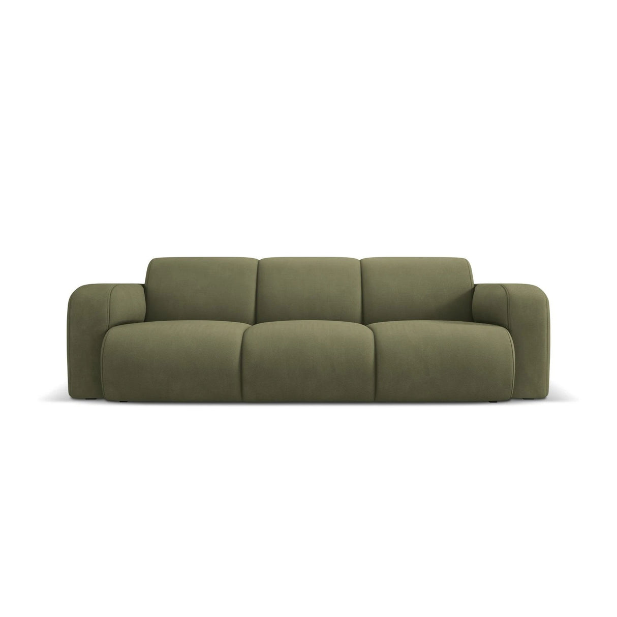 Molino 3-Sitzer Sofa mit Bezug aus Chenille (Reb18) in Light Green, 235x95 cm – Bild 1