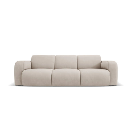 Molino 3-Sitzer Sofa mit Bezug aus Chenille (Reb25) in Beige, 235x95 cm – Bild 1