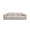 Molino 3-Sitzer Sofa mit Bezug aus Chenille (Reb25) in Beige, 235x95 cm – Bild 1