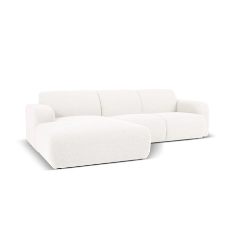 Molino 4-Sitzer Ecksofa Links, mit Bezug aus Chenille oder Boucle, 250x170 cm – Bild 3