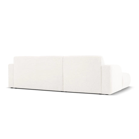 Molino 4-Sitzer Ecksofa Links, mit Bezug aus Chenille oder Boucle, 250x170 cm – Bild 4