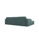 Molino 4-Sitzer Ecksofa Links, mit Bezug aus Chenille (Reb13) in Sea Green, 250x170 cm – Bild 4