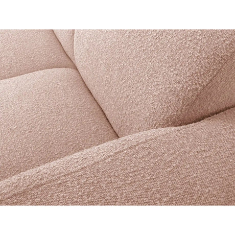 Molino 4-Sitzer Ecksofa Rechts, mit Bezug aus Boucle (Bal2072) in Powder Pink, 250x170 cm – Bild 5