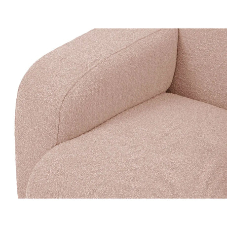 Molino 4-Sitzer Ecksofa Rechts, mit Bezug aus Boucle (Bal2072) in Powder Pink, 250x170 cm – Bild 7
